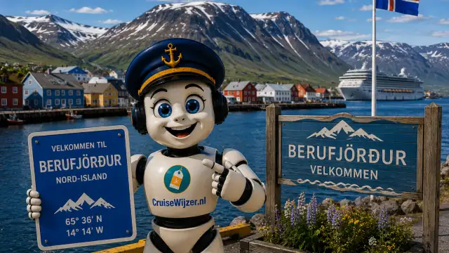 RURGER, HOE SCOORT BERUFJORDUR ALS CRUISEHAVEN?
